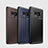 Samsung Galaxy Note 9用シリコンケース ソフトタッチラバー ツイル カバー T01 サムスン 
