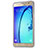 Samsung Galaxy On5 Pro用極薄ソフトケース シリコンケース 耐衝撃 全面保護 クリア透明 T03 サムスン グレー