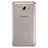 Samsung Galaxy On7 Pro用極薄ソフトケース シリコンケース 耐衝撃 全面保護 クリア透明 T03 サムスン グレー