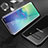 Samsung Galaxy S10 5G用ケース 高級感 手触り良い アルミメタル 製の金属製 360度 フルカバーバンパー 鏡面 カバー T01 サムスン ブラック