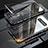 Samsung Galaxy S10 5G用ケース 高級感 手触り良い アルミメタル 製の金属製 バンパー 鏡面 カバー サムスン ブラック