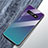 Samsung Galaxy S10 5G用ハイブリットバンパーケース プラスチック 鏡面 虹 グラデーション 勾配色 カバー M01 サムスン マルチカラー