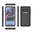 Samsung Galaxy S10 5G用完全防水ケース ハイブリットバンパーカバー 高級感 手触り良い 360度 サムスン ブラック
