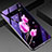 Samsung Galaxy S10用ハイブリットバンパーケース プラスチック パターン 鏡面 カバー K05 サムスン ピンク
