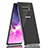 Samsung Galaxy S10用極薄ソフトケース シリコンケース 耐衝撃 全面保護 クリア透明 H05 サムスン ブラック