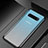 Samsung Galaxy S10用極薄ソフトケース シリコンケース 耐衝撃 全面保護 クリア透明 H07 サムスン ブラック
