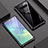 Samsung Galaxy S10用ケース 高級感 手触り良い アルミメタル 製の金属製 バンパー 鏡面 カバー A01 サムスン ブラック