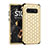 Samsung Galaxy S10用ハイブリットバンパーケース ブリンブリン カバー 前面と背面 360度 フル U01 サムスン ゴールド・ブラック