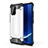 Samsung Galaxy S10 Lite用ハイブリットバンパーケース プラスチック 兼シリコーン カバー WL1 サムスン シルバー