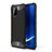 Samsung Galaxy S10 Lite用ハイブリットバンパーケース プラスチック 兼シリコーン カバー WL1 サムスン ブラック