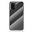 Samsung Galaxy S10 Lite用ハイブリットバンパーケース プラスチック 鏡面 虹 グラデーション 勾配色 カバー LS2 サムスン ブラック