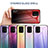 Samsung Galaxy S10 Lite用ハイブリットバンパーケース プラスチック 鏡面 虹 グラデーション 勾配色 カバー LS1 サムスン 
