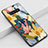 Samsung Galaxy S10 Plus用ハイブリットバンパーケース プラスチック パターン 鏡面 カバー K04 サムスン イエロー