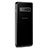 Samsung Galaxy S10 Plus用極薄ソフトケース シリコンケース 耐衝撃 全面保護 クリア透明 U03 サムスン ブラック