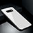 Samsung Galaxy S10 Plus用ハイブリットバンパーケース プラスチック 鏡面 カバー T02 サムスン ホワイト