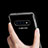 Samsung Galaxy S10 Plus用極薄ソフトケース シリコンケース 耐衝撃 全面保護 クリア透明 T02 サムスン クリア