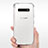 Samsung Galaxy S10 Plus用極薄ソフトケース シリコンケース 耐衝撃 全面保護 クリア透明 T08 サムスン クリア
