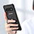 Samsung Galaxy S10 Plus用360度 フルカバーハイブリットバンパーケース クリア透明 プラスチック 鏡面 アンド指輪 マグネット式 サムスン 