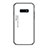 Samsung Galaxy S10e用ハイブリットバンパーケース プラスチック 鏡面 虹 グラデーション 勾配色 カバー H01 サムスン ホワイト