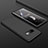 Samsung Galaxy S10e用ハードケース プラスチック 質感もマット 前面と背面 360度 フルカバー P01 サムスン ブラック