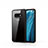 Samsung Galaxy S10e用ハイブリットバンパーケース クリア透明 プラスチック 鏡面 カバー S01 サムスン ブラック