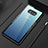 Samsung Galaxy S10e用ハイブリットバンパーケース クリア透明 プラスチック 鏡面 カバー M03 サムスン ブラック