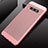 Samsung Galaxy S10e用ハードケース プラスチック メッシュ デザイン カバー W01 サムスン 