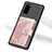 Samsung Galaxy S20 5G用極薄ソフトケース シリコンケース 耐衝撃 全面保護 マグネット式 バンパー S09D サムスン ピンク