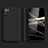 Samsung Galaxy S20 5G用360度 フルカバー極薄ソフトケース シリコンケース 耐衝撃 全面保護 バンパー YK2 サムスン ブラック