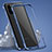 Samsung Galaxy S20 5G用ケース 高級感 手触り良い アルミメタル 製の金属製 360度 フルカバーバンパー 鏡面 カバー LK4 サムスン ネイビー