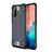 Samsung Galaxy S20 5G用ハイブリットバンパーケース プラスチック 兼シリコーン カバー WL1 サムスン ミッドナイトネイビー
