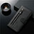 Samsung Galaxy S20 5G用手帳型 レザーケース スタンド カバー L01 サムスン ブラック