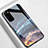 Samsung Galaxy S20 5G用ハイブリットバンパーケース プラスチック パターン 鏡面 カバー M01 サムスン カラフル