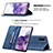 Samsung Galaxy S20 5G用手帳型 レザーケース スタンド カバー B15F サムスン 