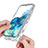 Samsung Galaxy S20 5G用前面と背面 360度 フルカバー 極薄ソフトケース シリコンケース 耐衝撃 全面保護 バンパー 透明 サムスン 
