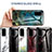 Samsung Galaxy S20 5G用ハイブリットバンパーケース プラスチック パターン 鏡面 カバー サムスン 