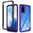 Samsung Galaxy S20 5G用360度 フルカバー ハイブリットバンパーケース クリア透明 プラスチック カバー ZJ1 サムスン 