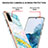 Samsung Galaxy S20 5G用シリコンケース ソフトタッチラバー バタフライ パターン カバー Y05B サムスン 