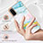 Samsung Galaxy S20 5G用シリコンケース ソフトタッチラバー バタフライ パターン カバー Y05B サムスン 