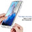 Samsung Galaxy S20 5G用前面と背面 360度 フルカバー 極薄ソフトケース シリコンケース 耐衝撃 全面保護 バンパー 勾配色 透明 サムスン 