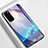 Samsung Galaxy S20 5G用ハイブリットバンパーケース プラスチック パターン 鏡面 カバー M01 サムスン 