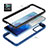 Samsung Galaxy S20用360度 フルカバー ハイブリットバンパーケース クリア透明 プラスチック カバー ZJ1 サムスン 