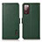 グリーン Samsung Galaxy S20 FE (2022) 5G用手帳型 レザーケース スタンド カバー B03H サムスン グリーン