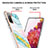 Samsung Galaxy S20 FE (2022) 5G用シリコンケース ソフトタッチラバー バタフライ パターン カバー Y05B サムスン 