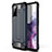 Samsung Galaxy S20 FE 5G用ハイブリットバンパーケース プラスチック 兼シリコーン カバー サムスン ミッドナイトネイビー