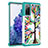 Samsung Galaxy S20 FE 5G用ハイブリットバンパーケース プラスチック 兼シリコーン カバー 前面と背面 360度 フル JX1 サムスン グリーン
