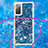 Samsung Galaxy S20 FE 5G用シリコンケース ソフトタッチラバー ブリンブリン カバー 携帯ストラップ S03 サムスン 