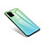 Samsung Galaxy S20 Lite 5G用ハイブリットバンパーケース プラスチック 鏡面 カバー サムスン グリーン