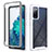 Samsung Galaxy S20 Lite 5G用360度 フルカバー ハイブリットバンパーケース クリア透明 プラスチック カバー ZJ3 サムスン 