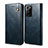Samsung Galaxy S20 Plus 5G用手帳型 レザーケース スタンド カバー B01S サムスン ネイビー